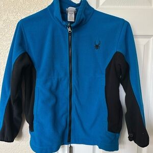 Spyder Kids Blue and Black Jacket
